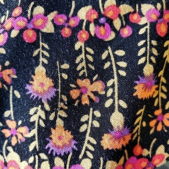 Anthropologie Maeve Floral Swiss Dot Dress Size S - Picture 8 of 8